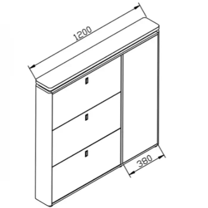 Meubles de rangement pour chaussures en bois : armoires