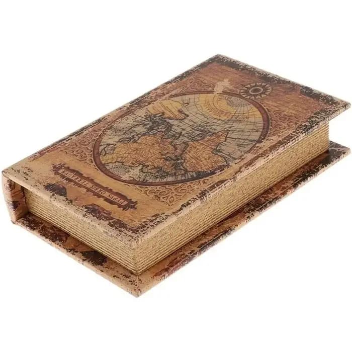 Boîte de rangement pour bijoux BSEVB-Simulation Book Prop Box