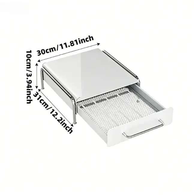 Support de rangement pour capsules de café de petite taille pour comptoir de cuisine, design tiroir,
