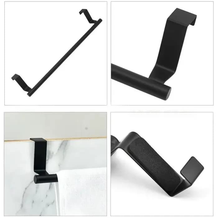 1 pièces porte-serviettes sur porte