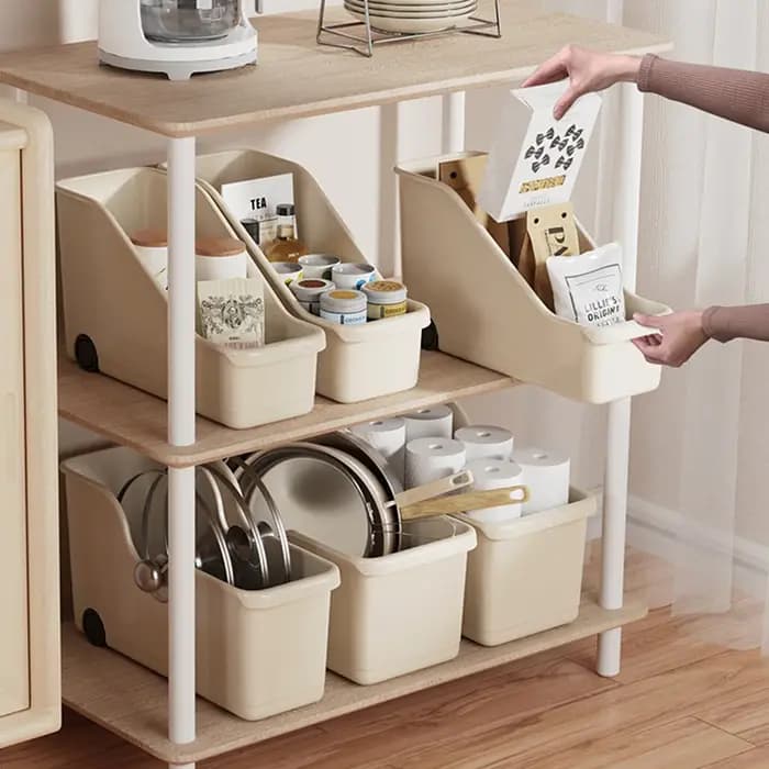 Mallette de Rangement avec Roulettes pour Cuisine