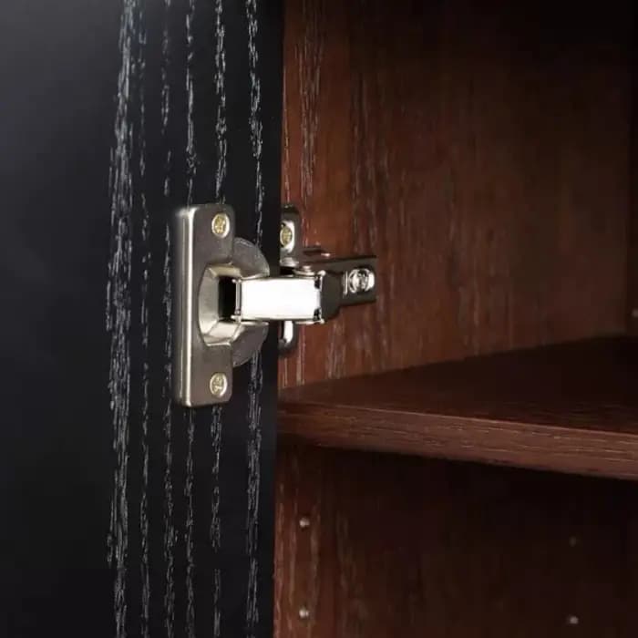 Meuble de rangement à chaussures en bois blanc italien avec étagères et tiroirs