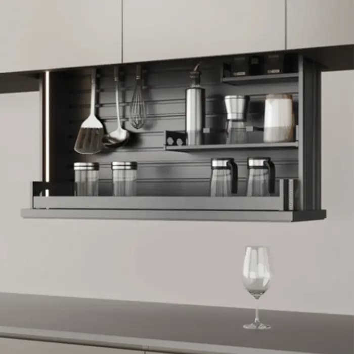 Armoire de rangement verticale électrique intelligente avec panier