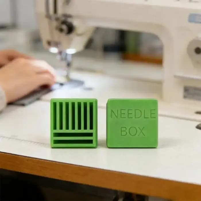 Boîte de rangement pour aiguilles à coudre imprimée en 3D