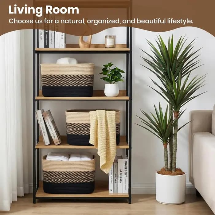 Paniers de rangement pour l'organisation