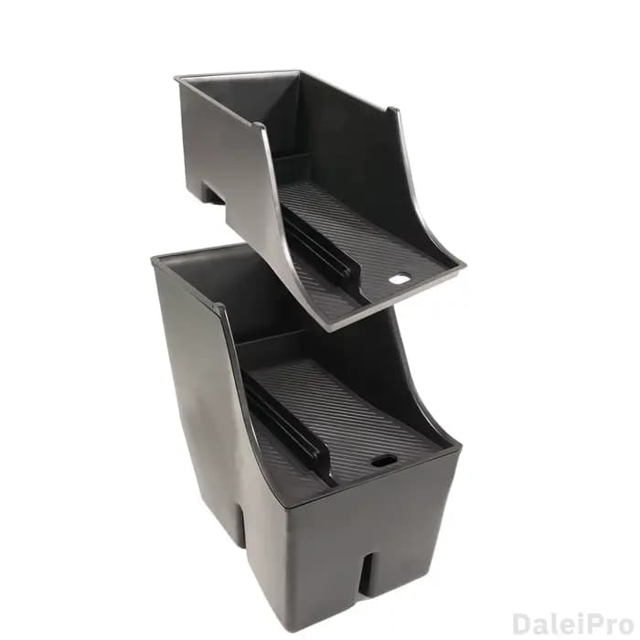 Boîte d'accoudoir de voiture pour Kona EV SX2 2024 2025, organisateur de Console centrale à Double c