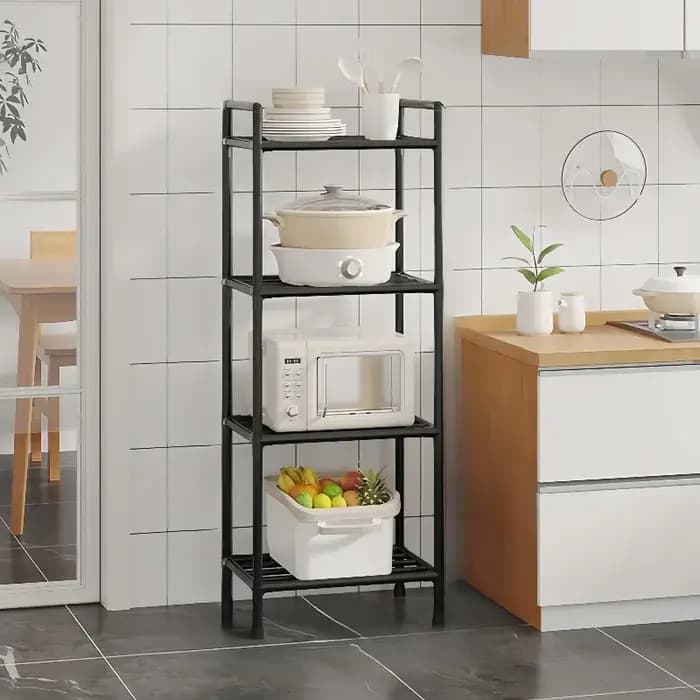 Support de rangement en plastique à 4/5 niveaux