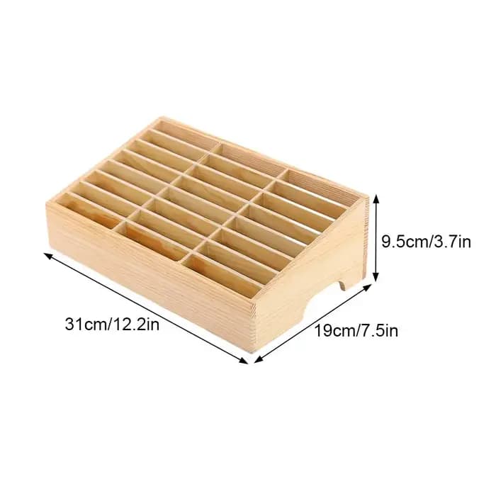 Boîte de rangement pour téléphone portable 24/12 cellules