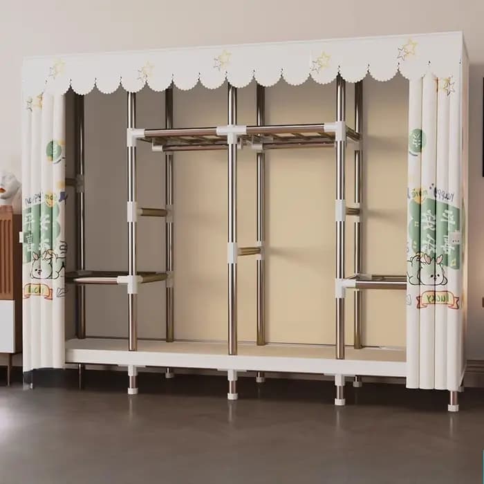 Accueil simple armoire support rangement placard organisateur