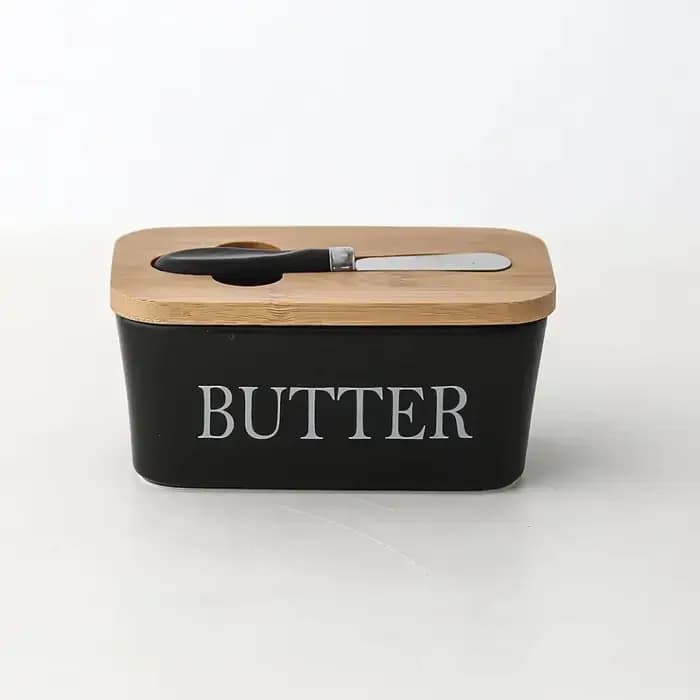 Boîte de rangement de beurre et de fromage en céramique