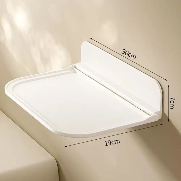 Étagère murale pliable sans perçage