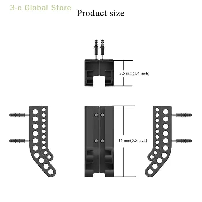 Support de stockage de batterie, petit support mural, distributeur