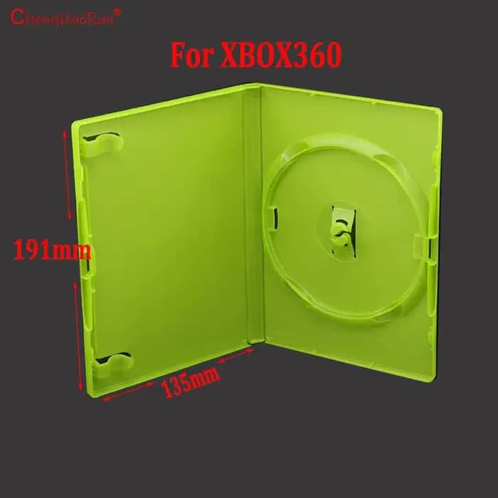 Boîte de rangement de disques de jeu XBOX360, 1 pièce, boîte de rangement anti-poussière, Surface d'