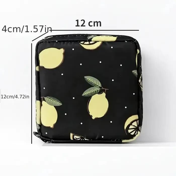 Sac de Rangement pour Serviettes Hygiéniques et Tampons pour Femme
