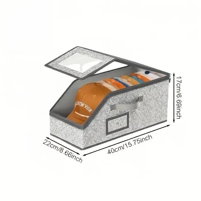 Boîte de rangement pour casquettes de baseball