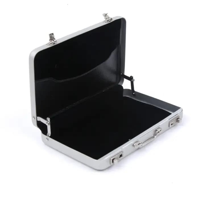 Nouvelle boîte de rangement en aluminium ID d'affaires porte-carte de crédit Mini valise porte-carte bancaire étui à bijoux organisateur Rectangle