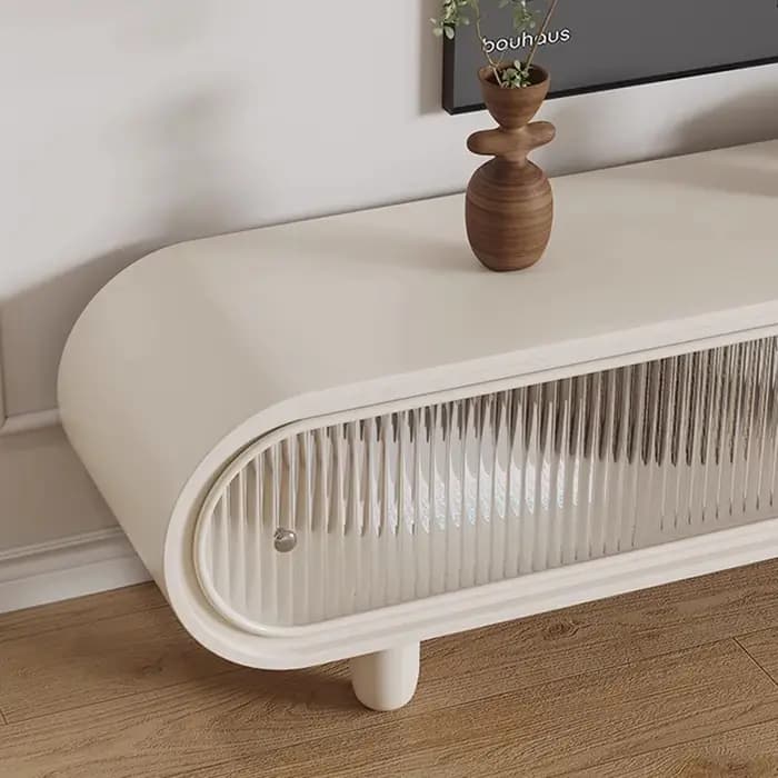 Meuble TV de Rangement Esthétique Glamour