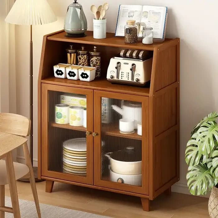 DE 3 Meuble buffet et armoire à thé