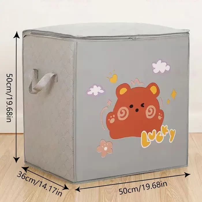 Boîte de Rangement Pliante en Forme de Cube