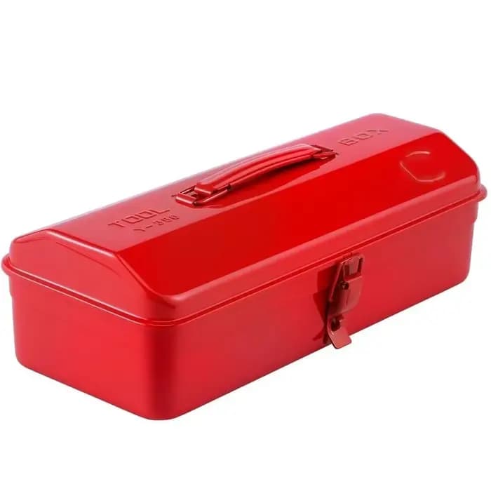 Grande boîte à outils en métal de rangement intégrée