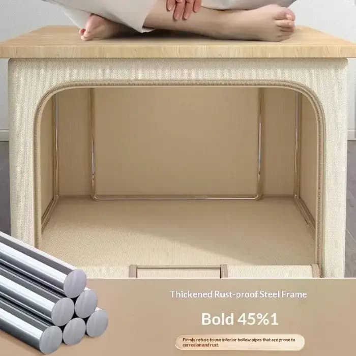 Boîte de rangement pliable grande capacité pour vêtements