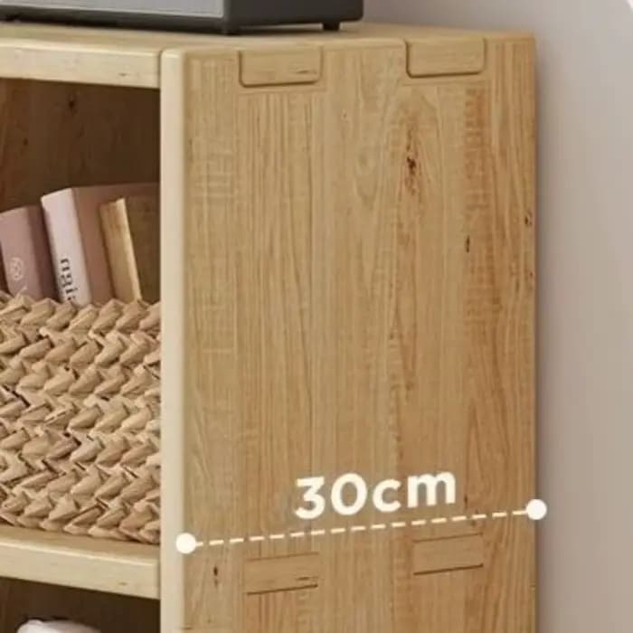 Supports de rangement sur pied en bois massif