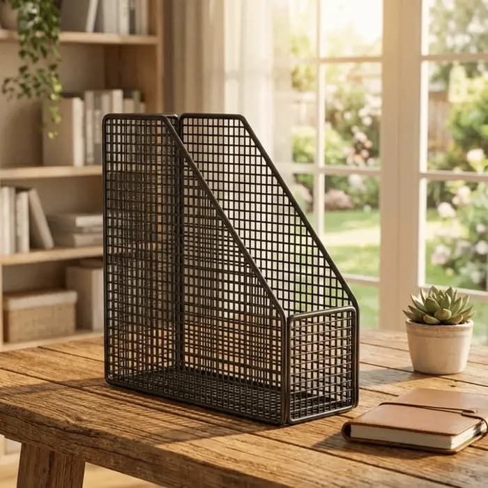 Support de rangement de cuisine peu encombrant en fer respirant