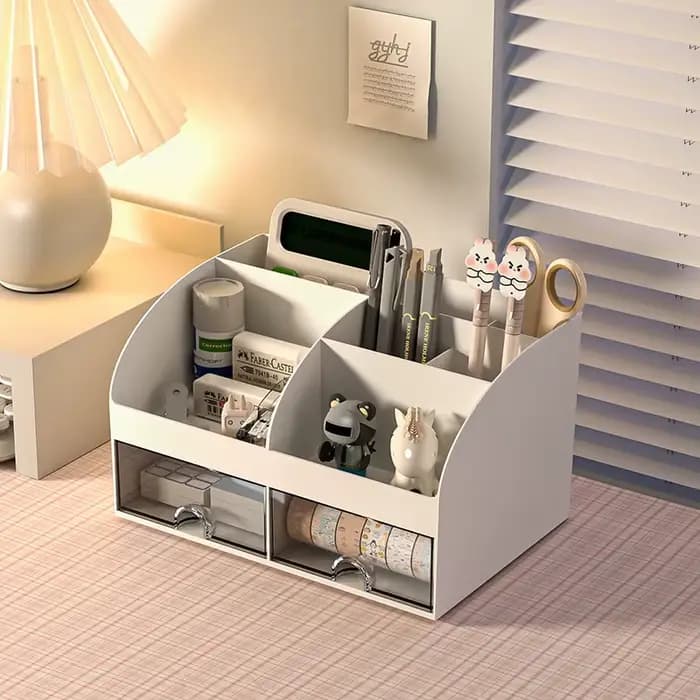 Boîte de rangement de papeterie de bureau à domicile