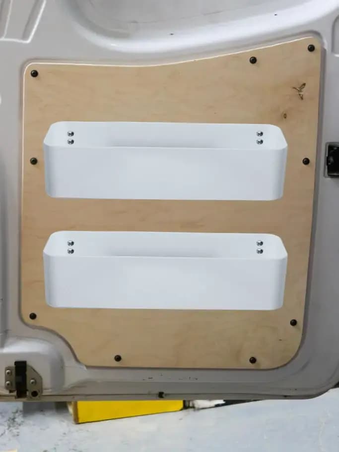 Lot de 2 boîtes de rangement universelles pour fourgonnette