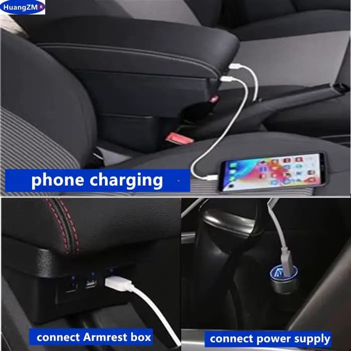 Boîte d'accoudoir pour Volkswagen Polo