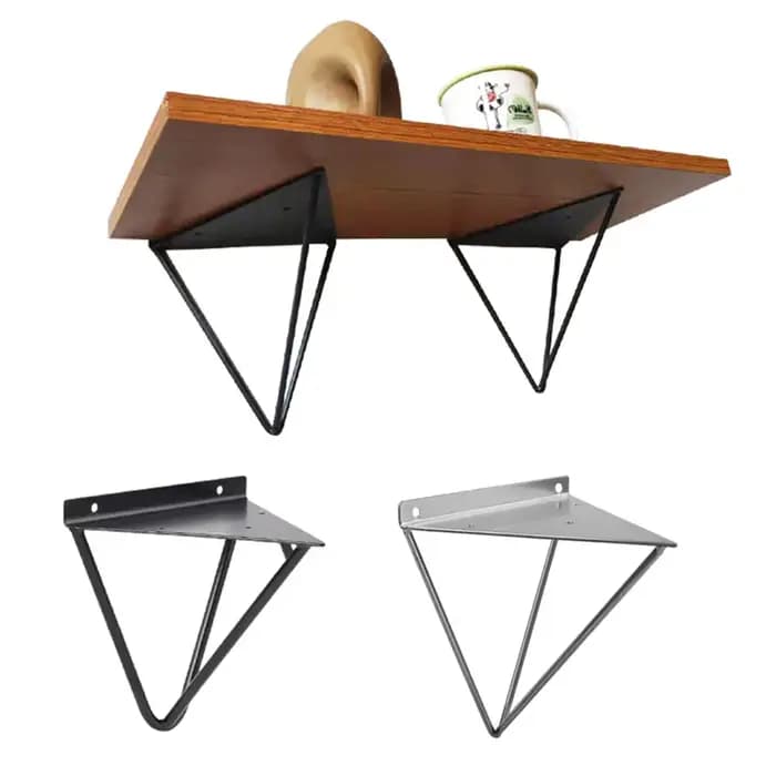 Rap-Duty-Support d'Étagère Murale Triangulaire Réglable, Banc de Table