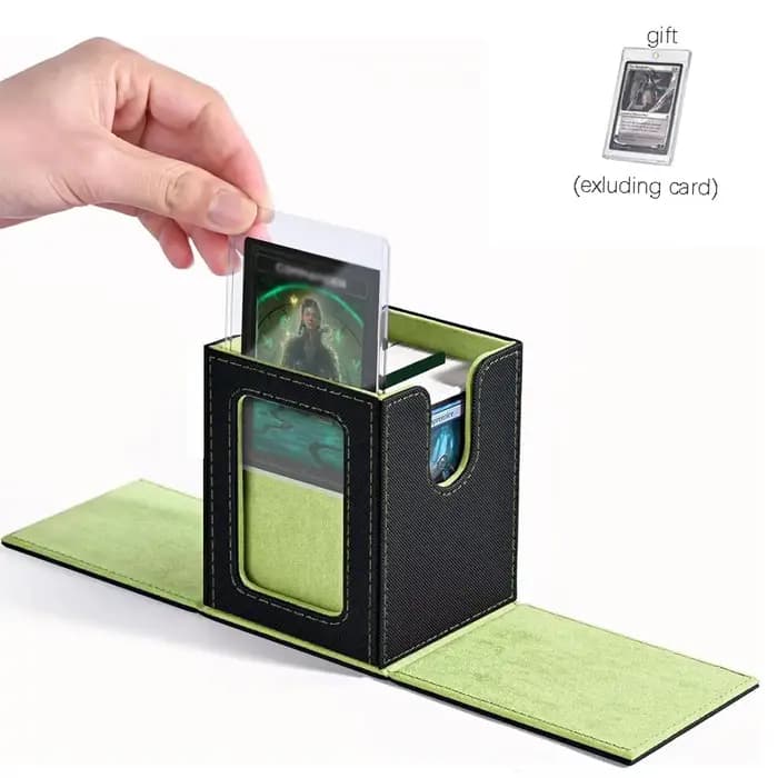 100 + nouvelle boîte de rangement de cartes TCG MT jeu de société commandant carte transportant boît