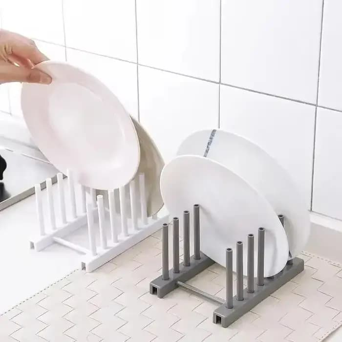 Égouttoir à vaisselle en plastique multifonctionnel pour armoire de cuisine