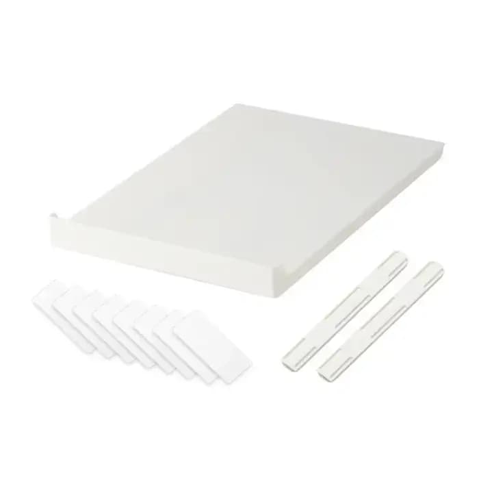 Organisateur de tiroir d'armoire coulissant Portable, étagères de rangement en plastique coulissante