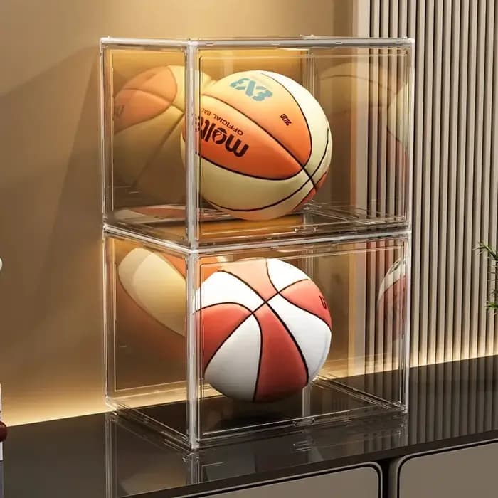 Boîte de Rangement Transparente pour Animaux de Compagnie