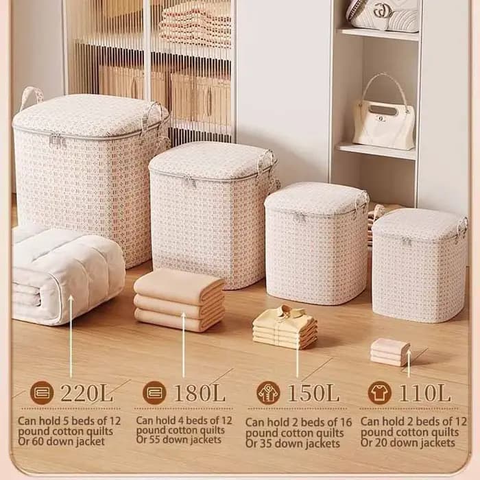 Boîte de rangement de grande capacité