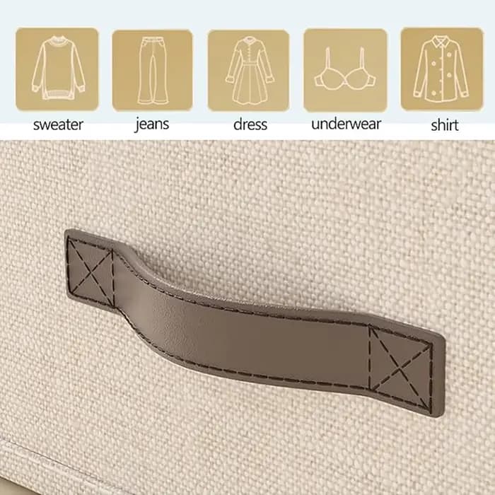 Organisateur de rangement de vêtements de garde-robe à 10/16/24 grilles