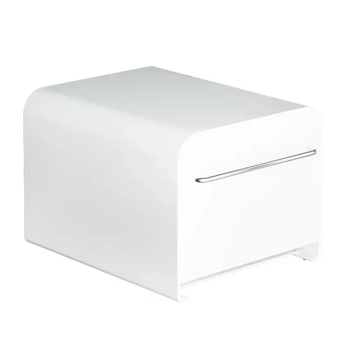 1 boîte de rangement moderne et simple avec tiroir en métal : étanche