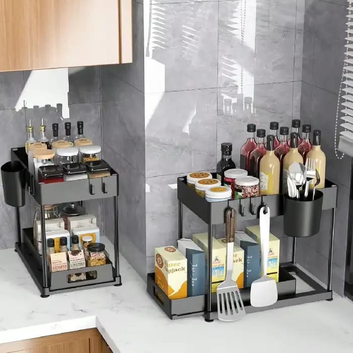 1 organisateur de rangement sous évier