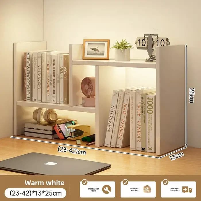 Nouvelle étagère de bureau multi-niveaux pour chambre