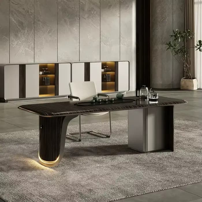 Meuble de Rangement de Bureau Simple et Moderne, Luxe Léger, Armoire de Classement Premium, Armoire à Documents, Étagères à Fentes, Mobilier de Bureau