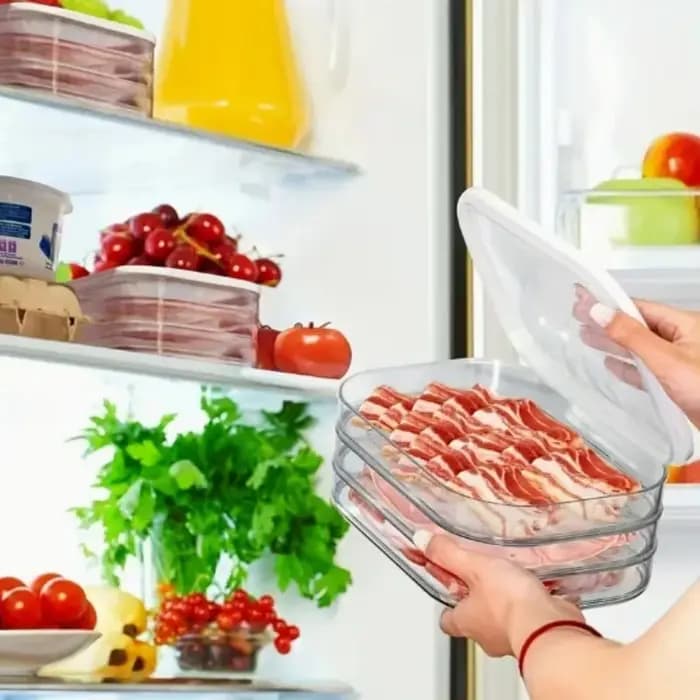Boîtes de préparation de repas empilables avec couvercle