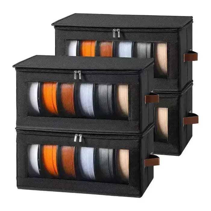 ● Boîte de rangement pour filaments - Conteneurs de stockage de filaments pour imprimante 3D, supp