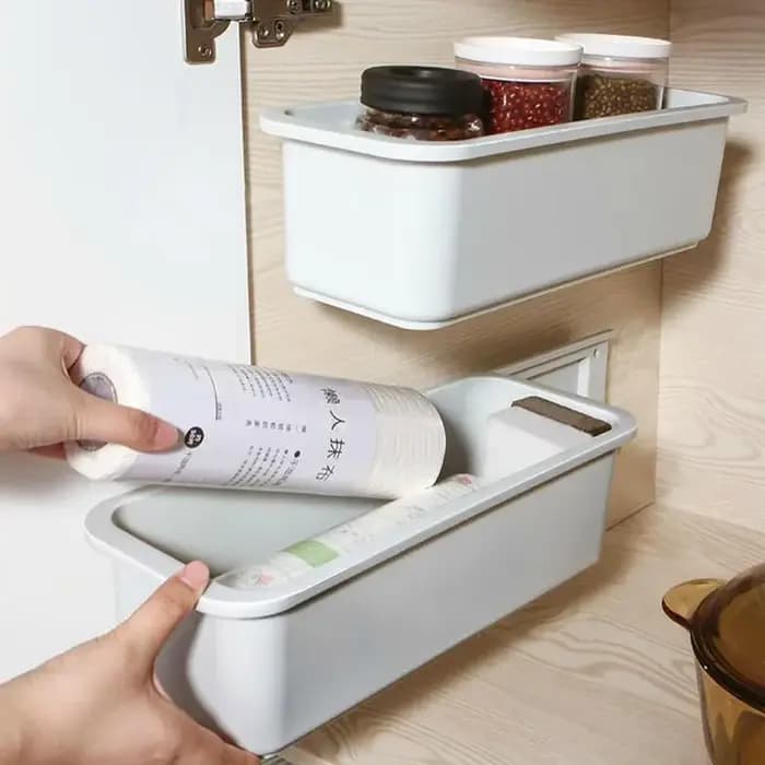 Évier de cuisine armoire support de rangement maison bouteille d'épices