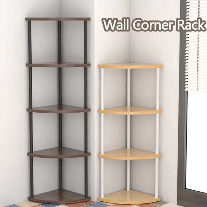 Nouvelle étagère de rangement organiser support d'angle mural