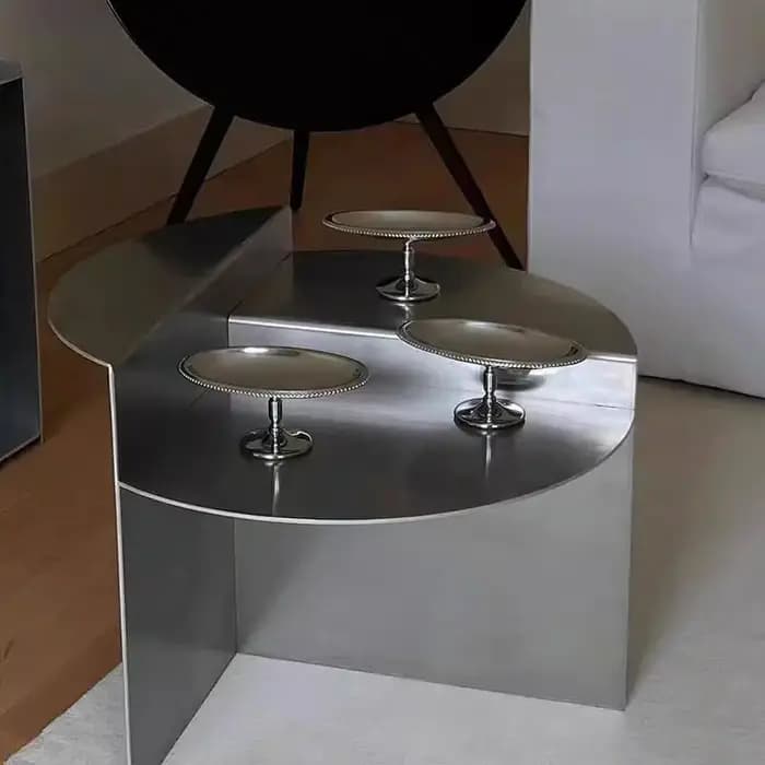 Table Basse ronde en métal