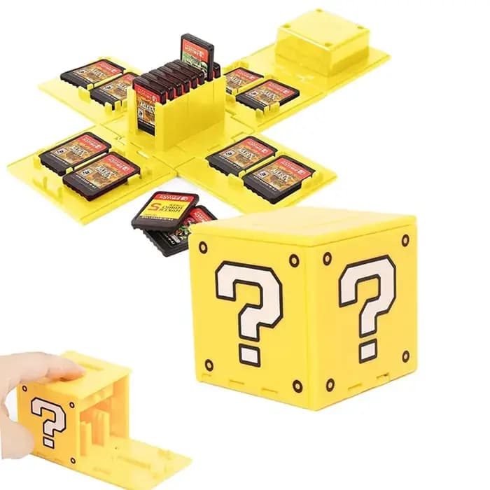 Boîte de Cube de cartes de jeu pliable à 16 emplacements