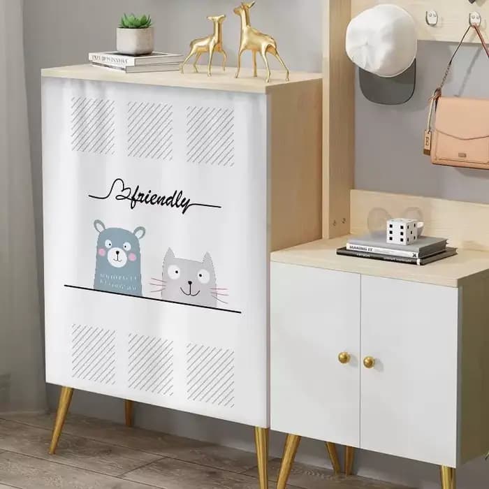 Rideau de protection moderne VIKAMA pour armoire