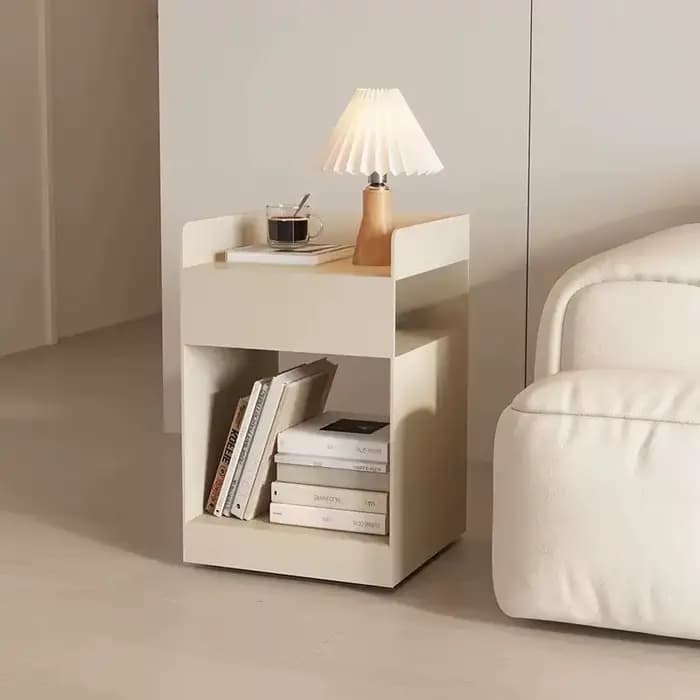 Table de chevet encastrée pour chambre et salon