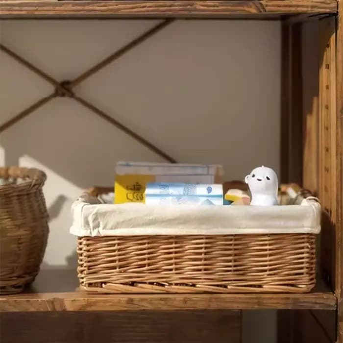 Paniers en rotin panier en osier salle de bain